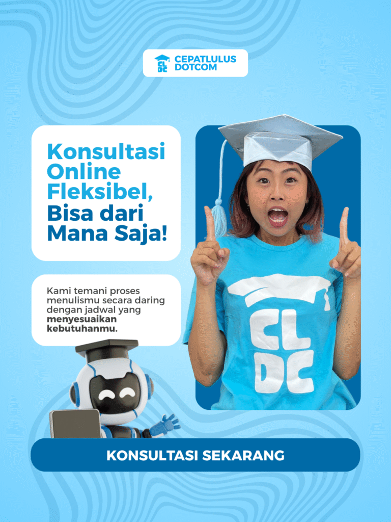 Layanan Konsultasi Skripsi Online Fleksibel Bisa Dari Mana Saja