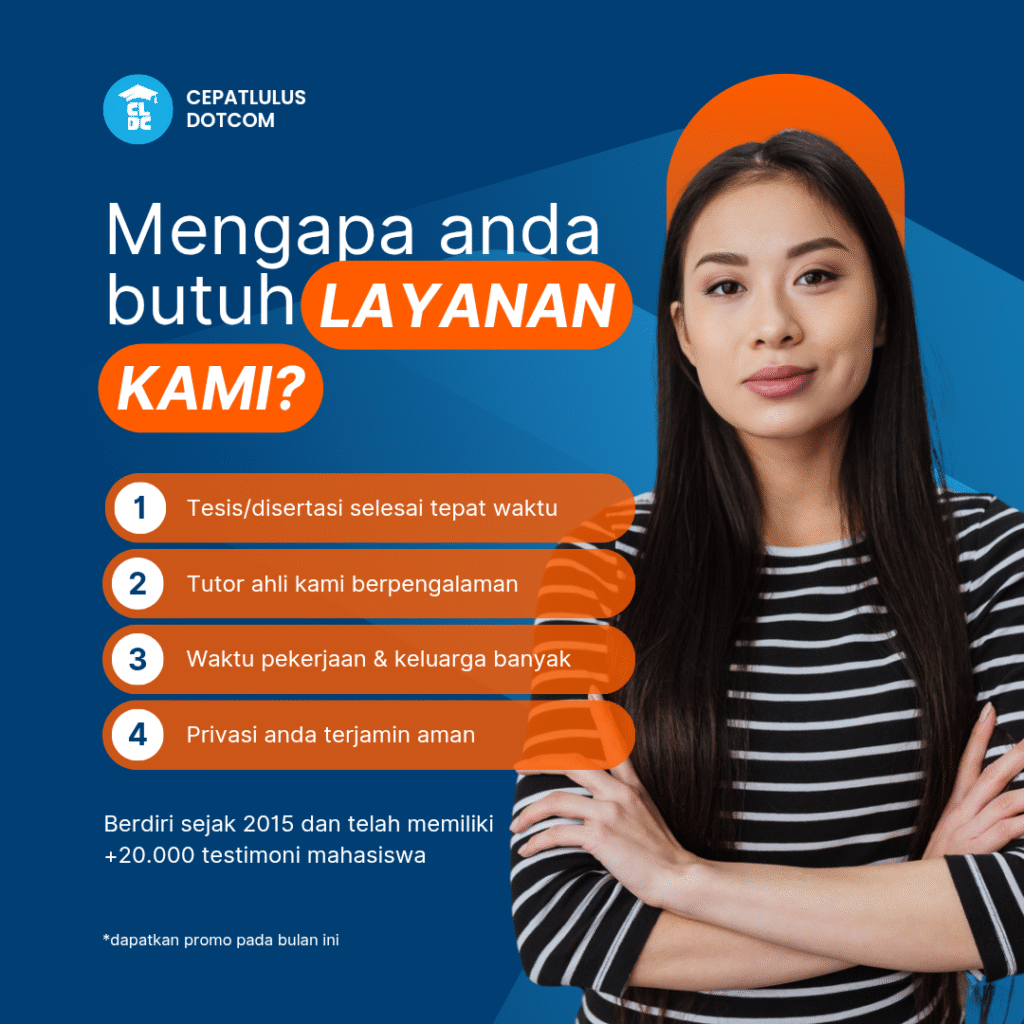 Tugas Akhir Seret? Saatnya Dibantu Cepat Lulus Dot Com