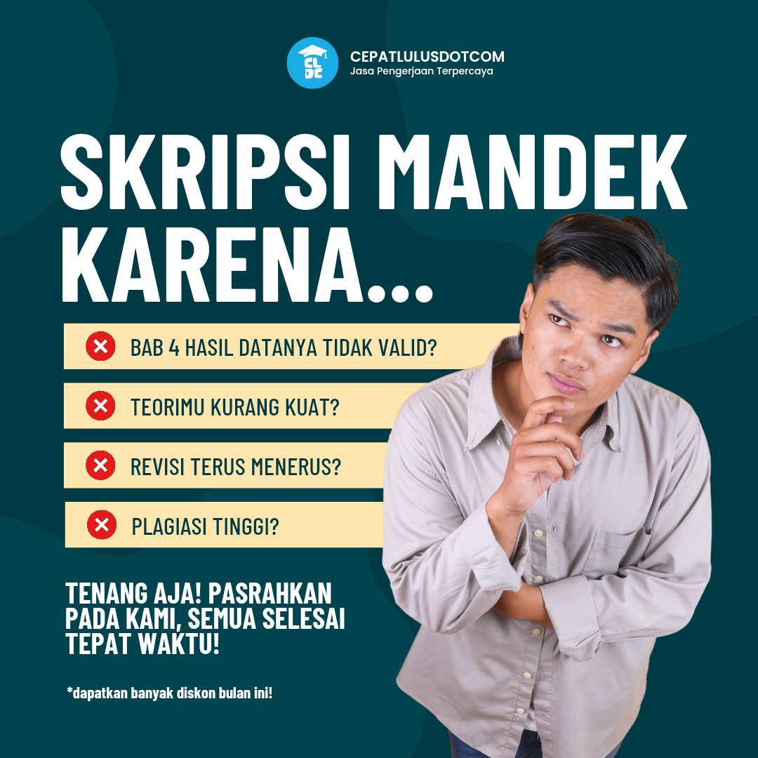 Skripsi Mandek Karena Apa?
